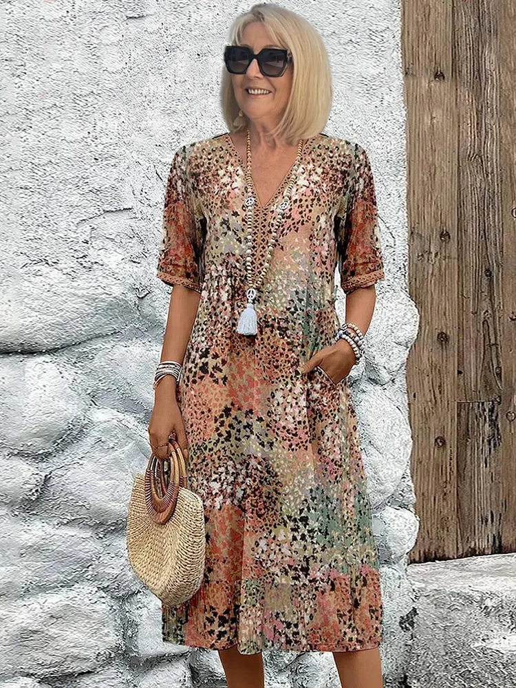 EM | Schmeichelndes Midi-Kleid für mühelose Insel-Eleganz