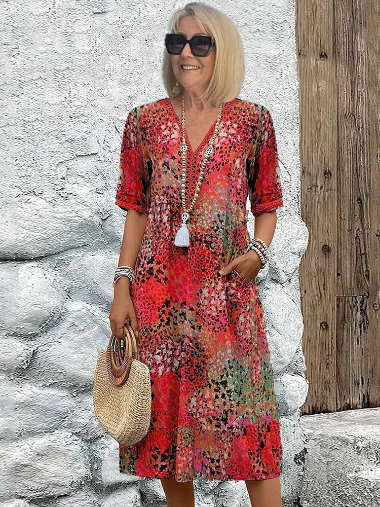 EM | Schmeichelndes Midi-Kleid für mühelose Insel-Eleganz