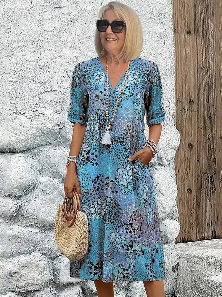 EM | Schmeichelndes Midi-Kleid für mühelose Insel-Eleganz