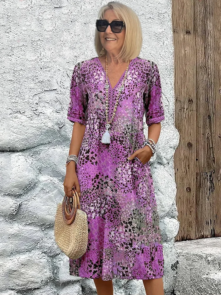 EM | Schmeichelndes Midi-Kleid für mühelose Insel-Eleganz