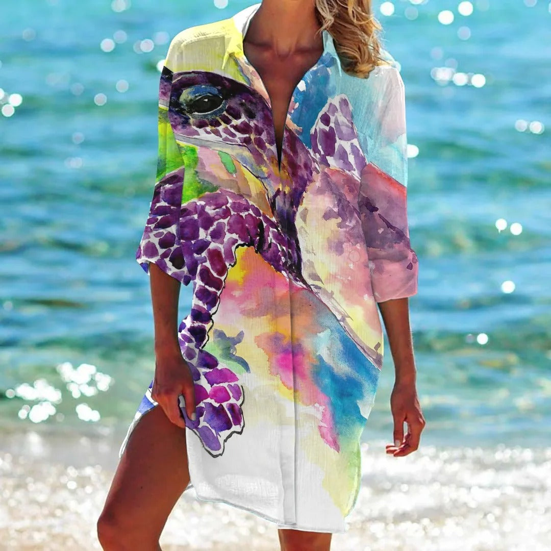 EM | Tropical Print Minikleid
