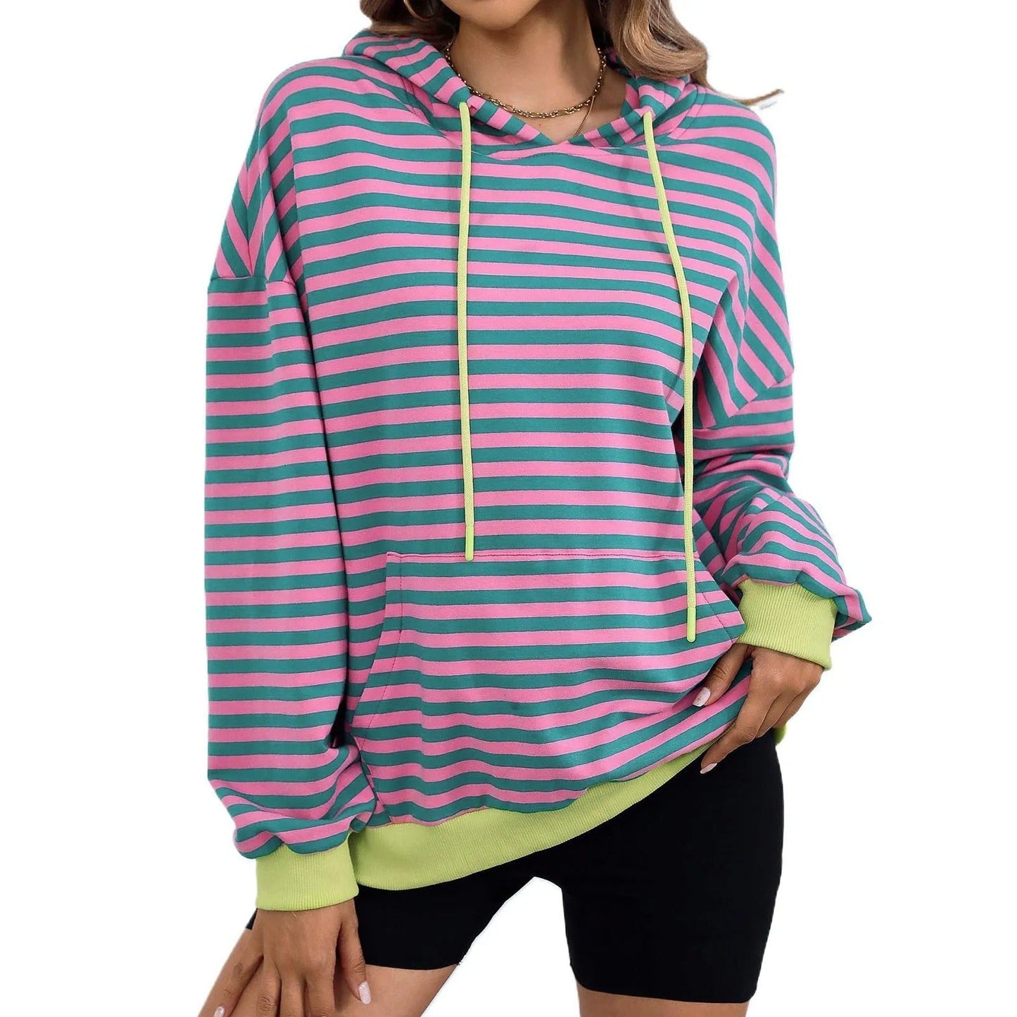 EM | Lässiges gestreiftes Sweatshirt