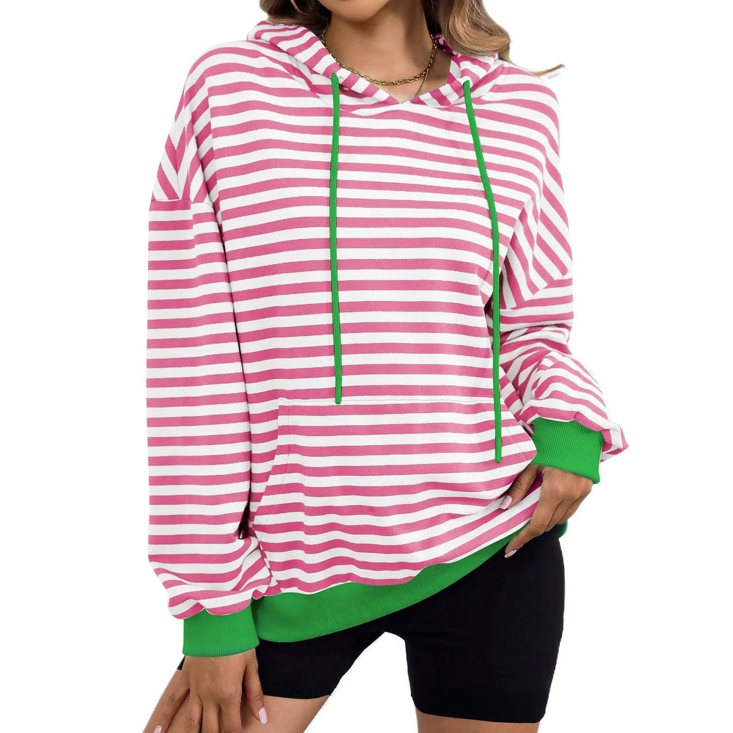 EM | Lässiges gestreiftes Sweatshirt