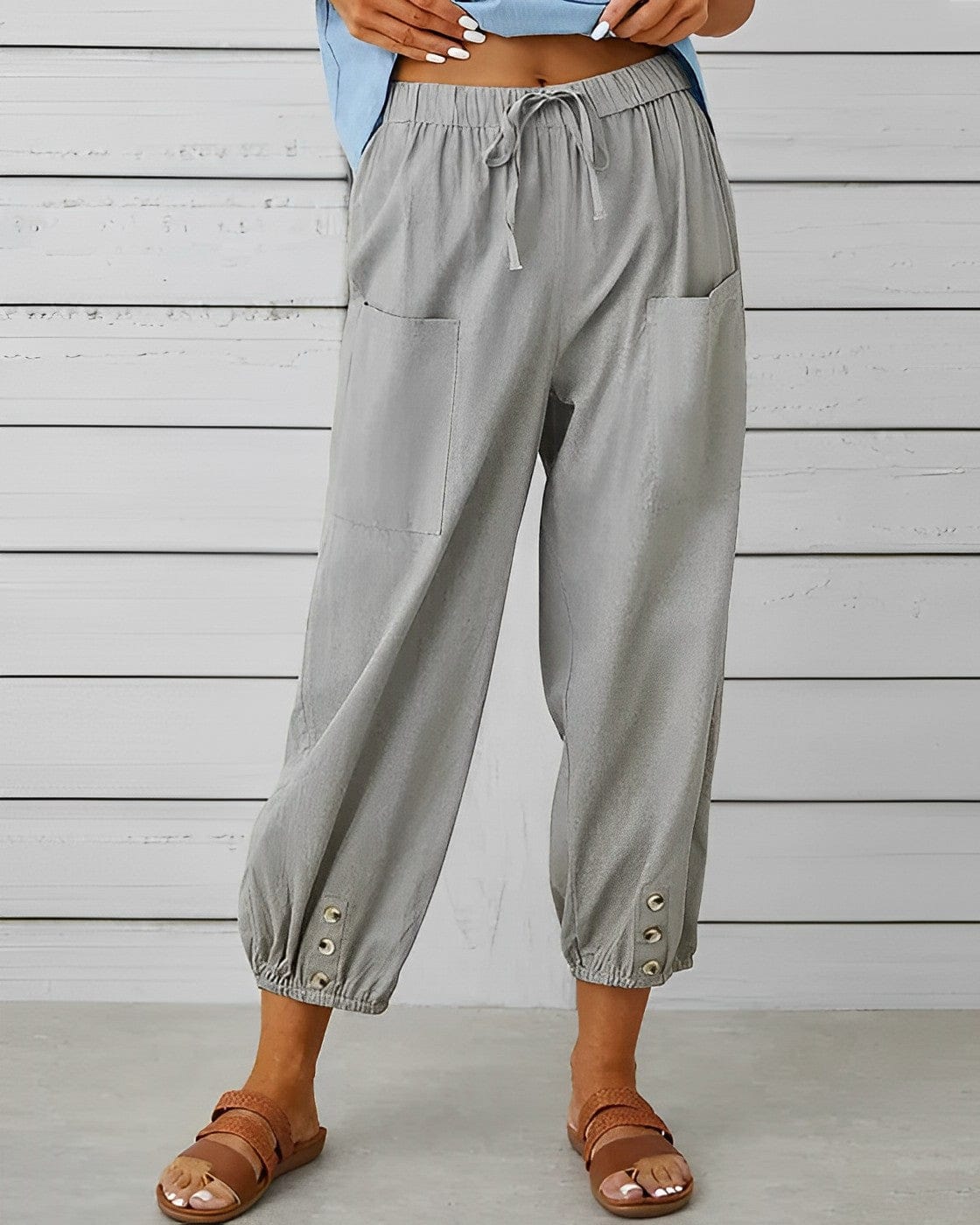 MW | Weite Hosen mit hoher Taille