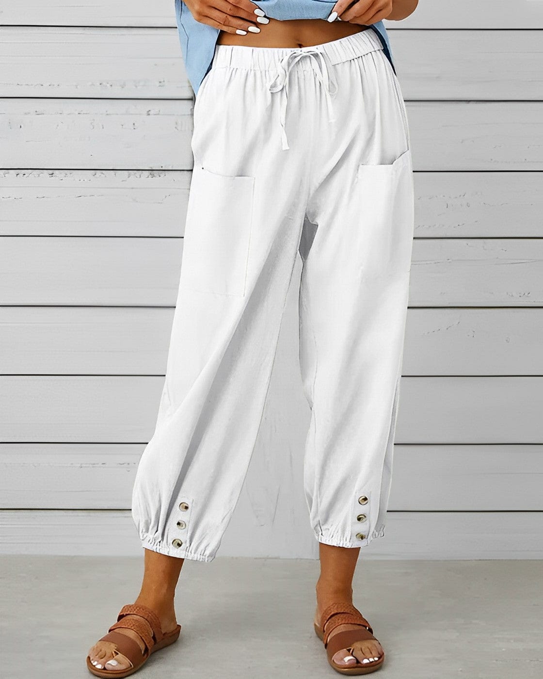 MW | Weite Hosen mit hoher Taille