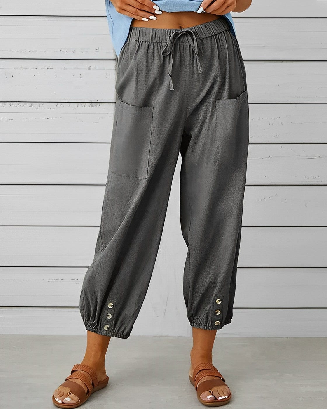 MW | Weite Hosen mit hoher Taille