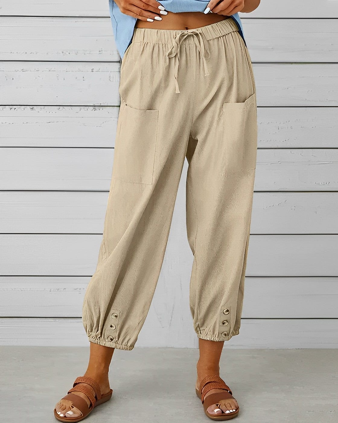 MW | Weite Hosen mit hoher Taille