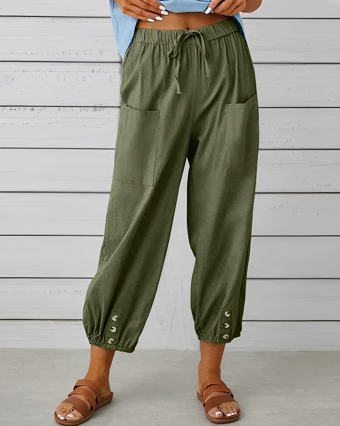 MW | Weite Hosen mit hoher Taille