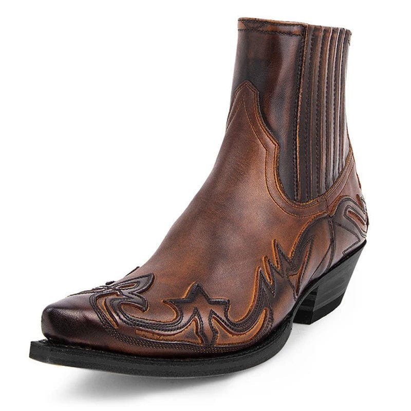MW | Spitze Schuhe mit Stickerei-Design