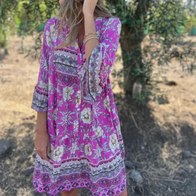 MW | Luxe Floral Maxi Kleid