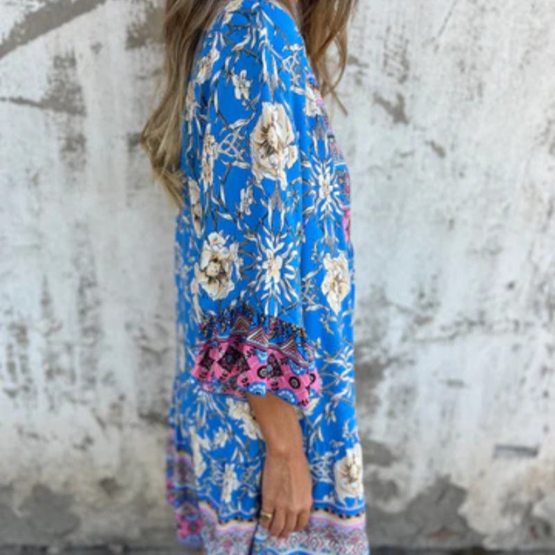 MW | Luxe Floral Maxi Kleid