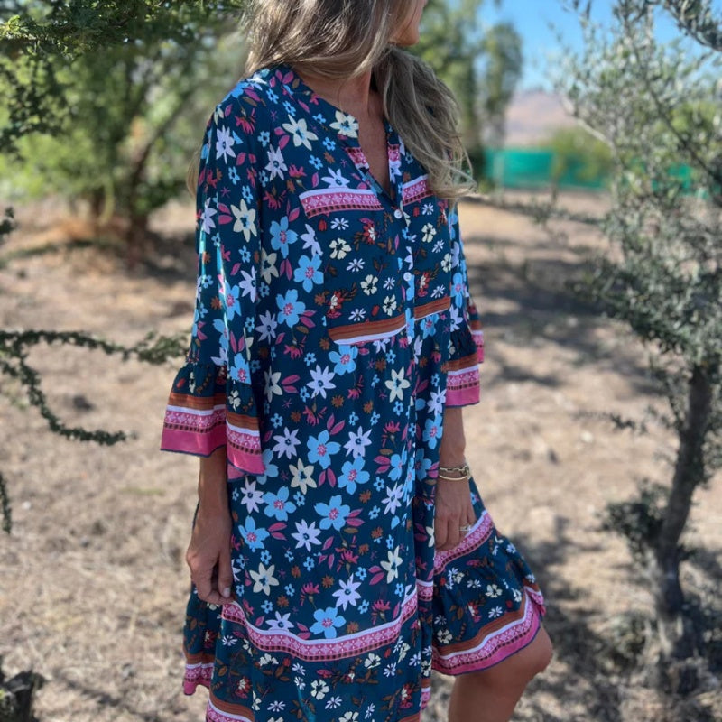 MW | Luxe Floral Maxi Kleid