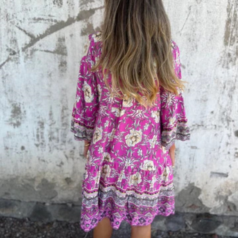 MW | Luxe Floral Maxi Kleid