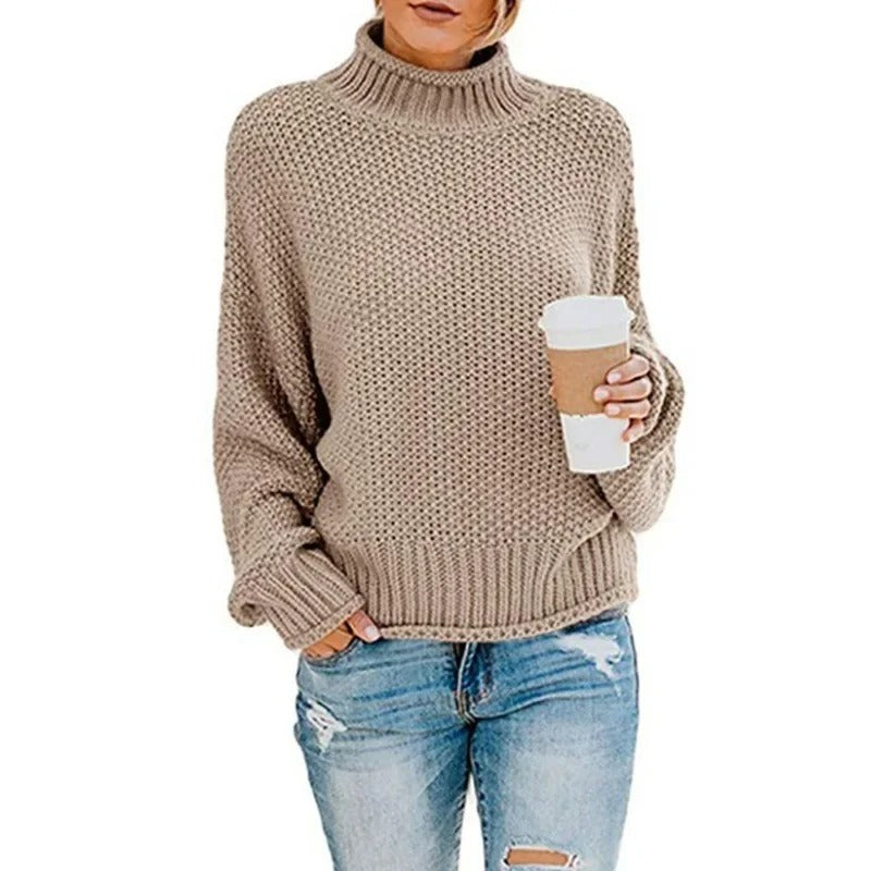 EM | Gemütlicher Turtle-neck pullover in Übergröße