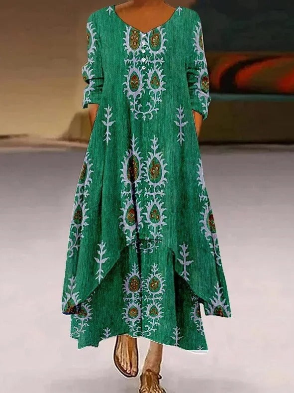 EM | Langärmeliges Maxikleid