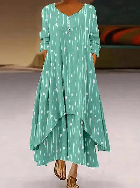 EM | Langärmeliges Maxikleid