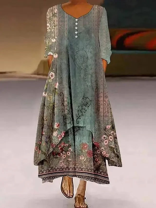 EM | Langärmeliges Maxikleid