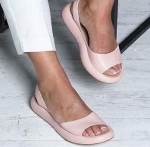 EM | Flache Frühjahrs-Sommer-Sandalen für Frauen