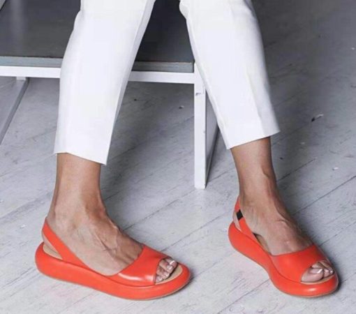 EM | Flache Frühjahrs-Sommer-Sandalen für Frauen