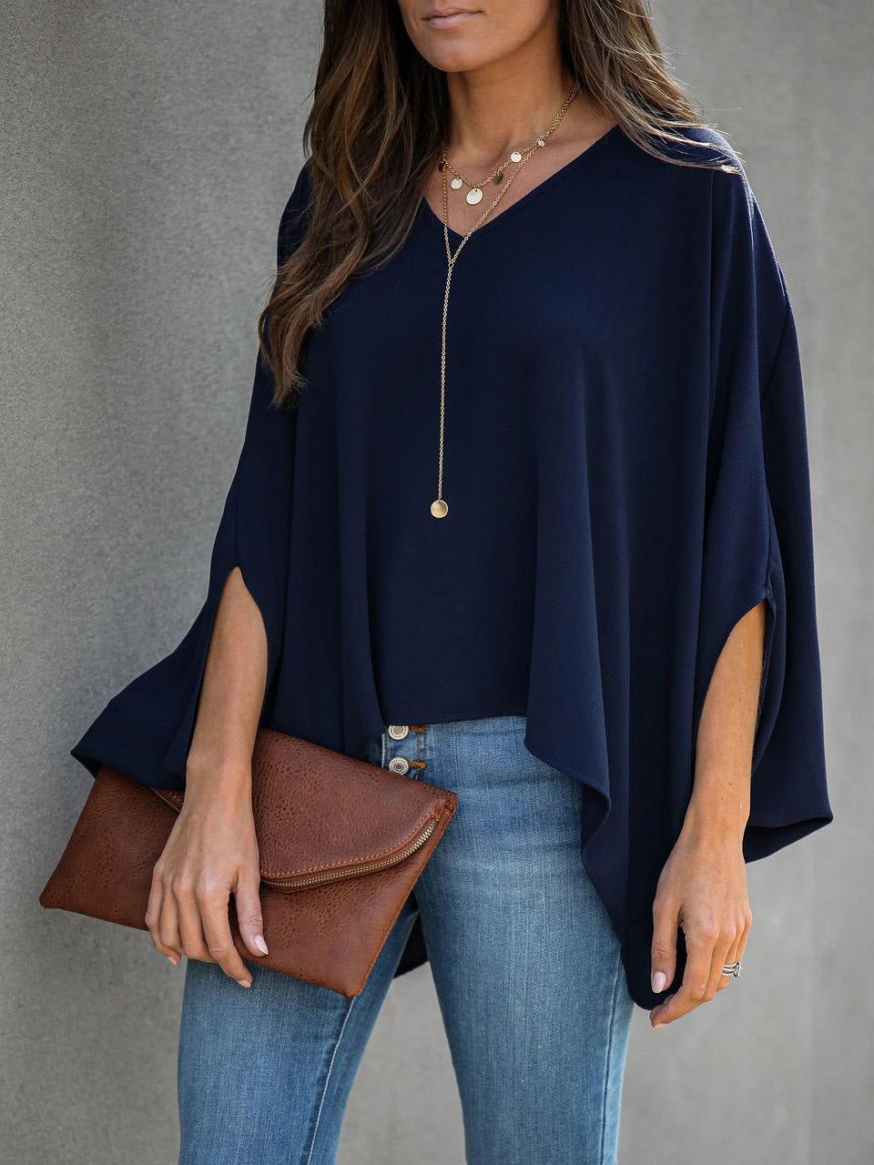 MW | Lässige und entspannte Winterbluse