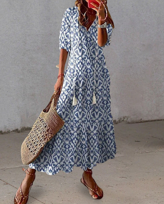 EM | Elegantes Sommer-Maxikleid