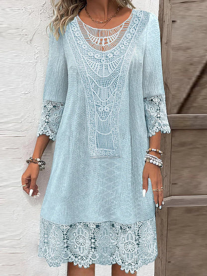 MW | Zeitloses Midikleid aus Spitze
