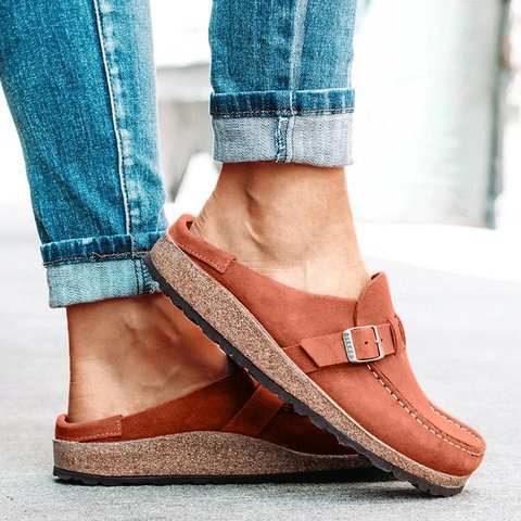 EM | Retro-Sandalen zum Hineinschlüpfe
