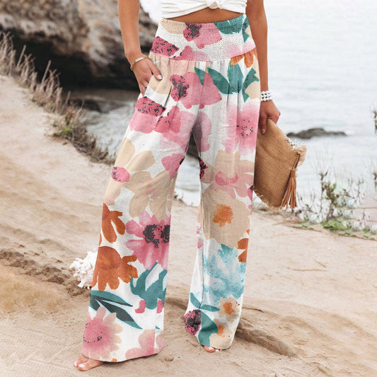 EM | Stilvolle & bequeme bedruckte Hose