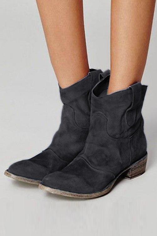 EM | Unterstützte Wildleder-Stiefeletten