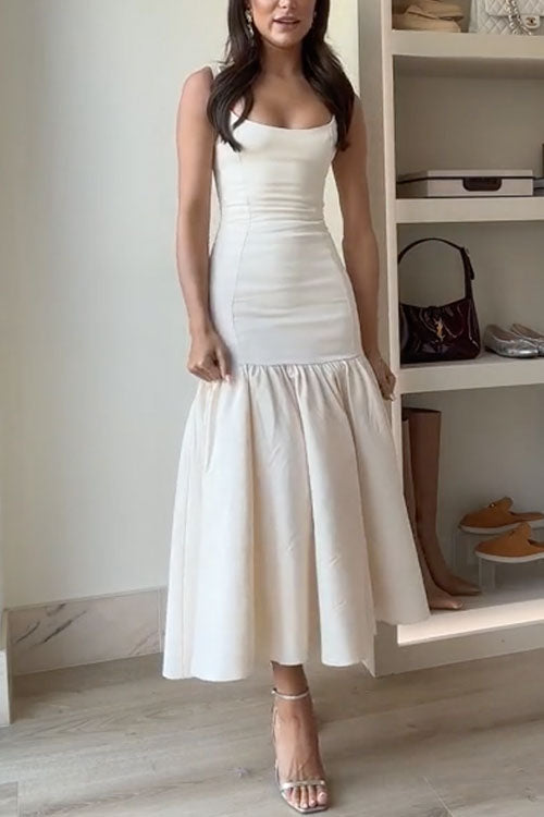 MW | Ruffle Midi-Kleid