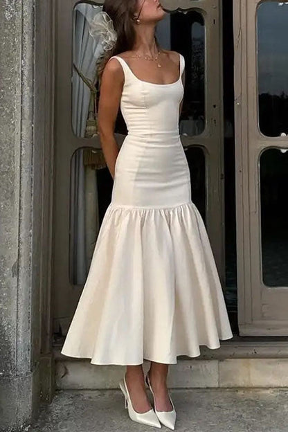 MW | Ruffle Midi-Kleid