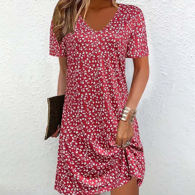 Astrid™ - Lässiges geblümtes Kleid