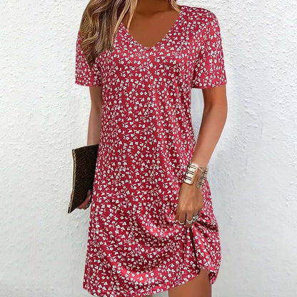 Astrid™ - Lässiges geblümtes Kleid