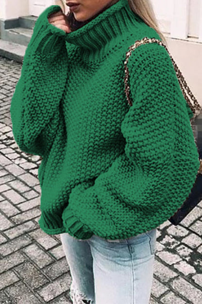EM | Gemütlicher Turtle-neck pullover in Übergröße