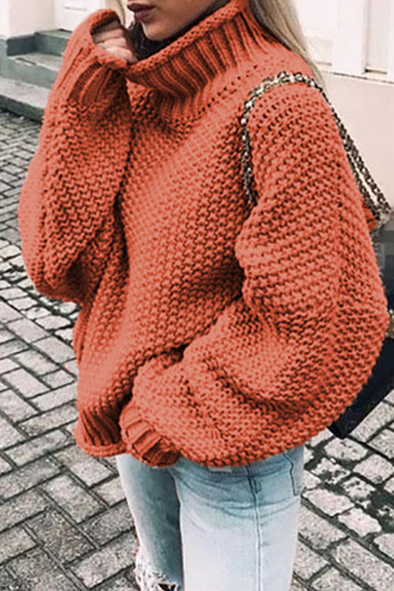 EM | Gemütlicher Turtle-neck pullover in Übergröße