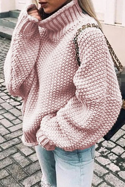 EM | Gemütlicher Turtle-neck pullover in Übergröße