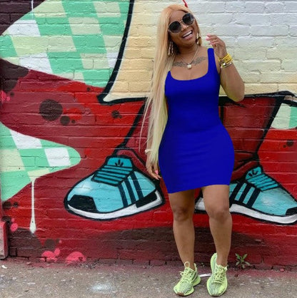 Cool und lässig Kleid