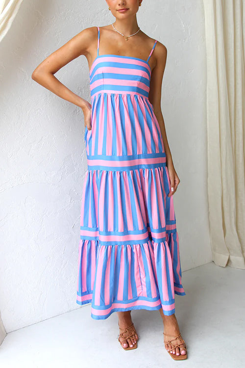 MW | Ava Sonnenuntergang Maxikleid