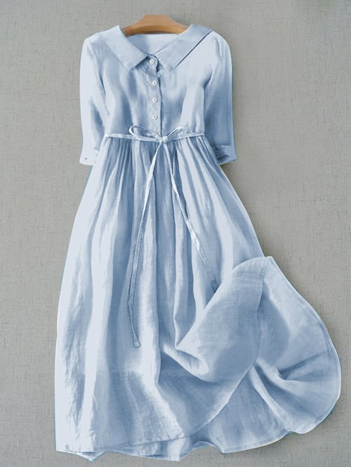 EM | Literarisch schlichtes Baumwollkleid