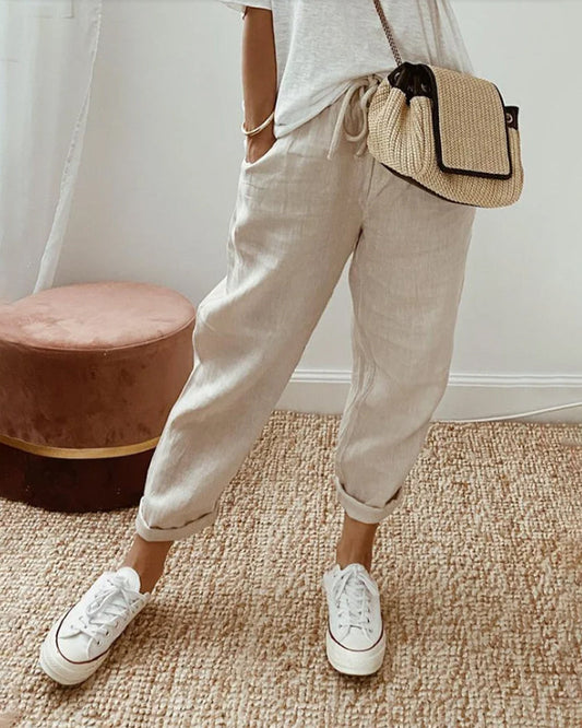 EM | Aufgerollte String Pants