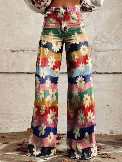 EM | Schicke gemusterte Hose für Frauen