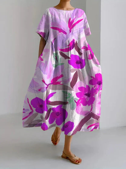 EM | Maxikleid mit Blumenmuster Lose