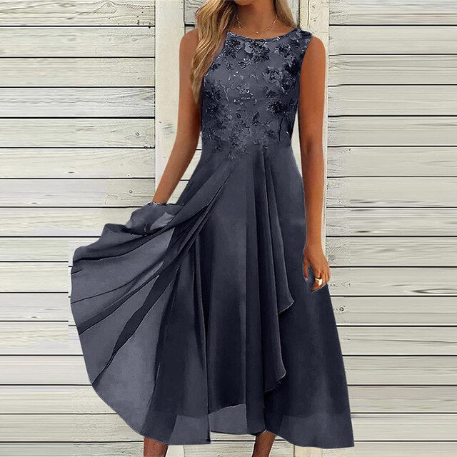 EM | - Stilvolles Sommerkleid