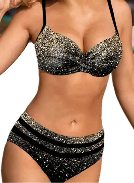EM | Bedruckter zweiteiliger Bikini