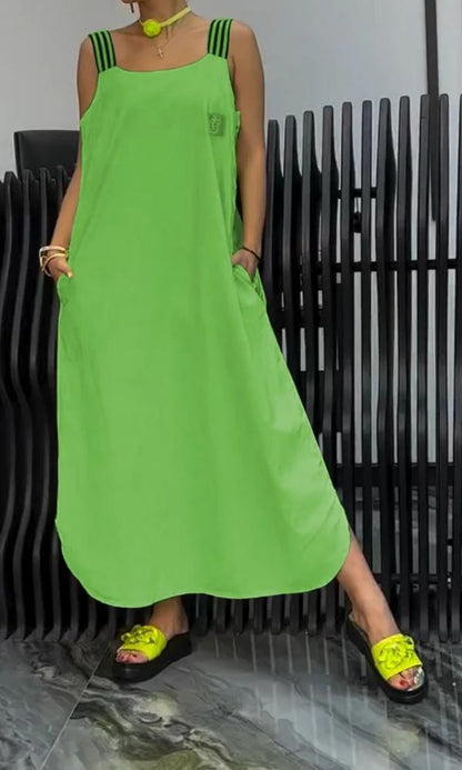 MW | Vibrierendes Maxikleid