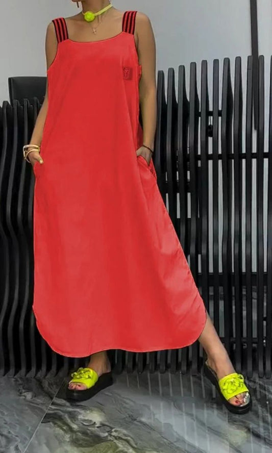 MW | Vibrierendes Maxikleid