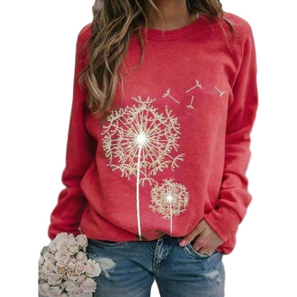 EM | Skurriler Löwenzahn Glow Pullover