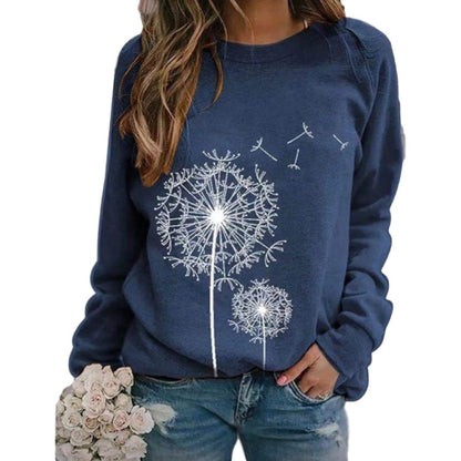 EM | Skurriler Löwenzahn Glow Pullover