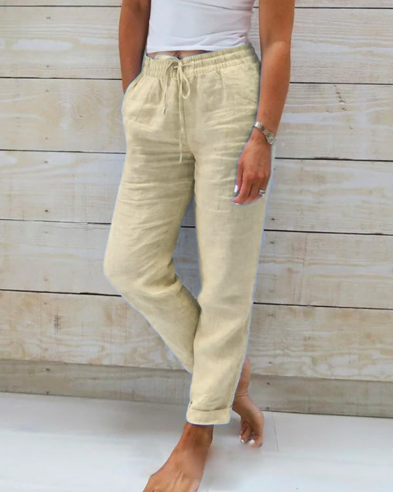 EM | Klassische Hose mit Kordelzug