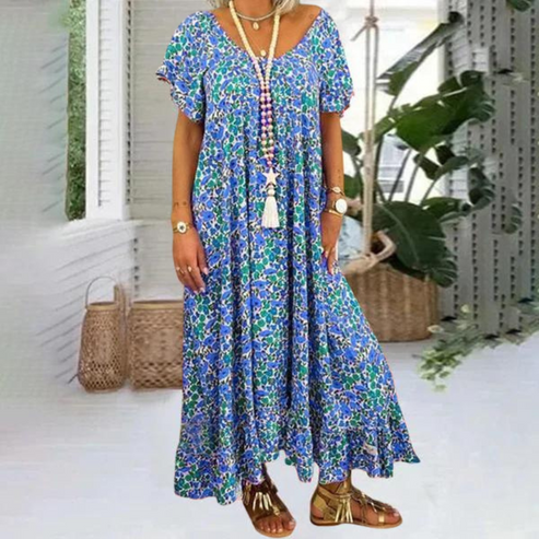 EM | Klassisches Maxikleid im Boho-Stil